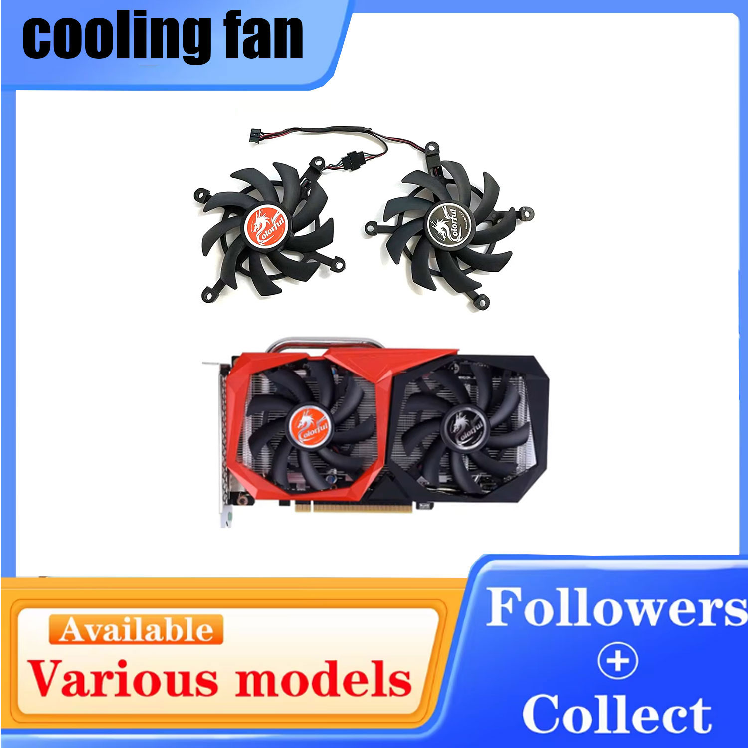 Rtx 4080 Super 16Gb - Kipas Pendingin 85MM Untuk Kartu Grafis